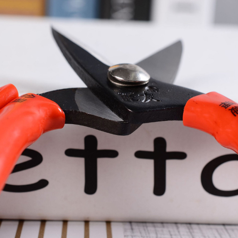 Powerful thickened iron sheet shears, industrial shears, thin iron and leather shears, wear-resistant electrical keel, special shears for wires Specification drawing
