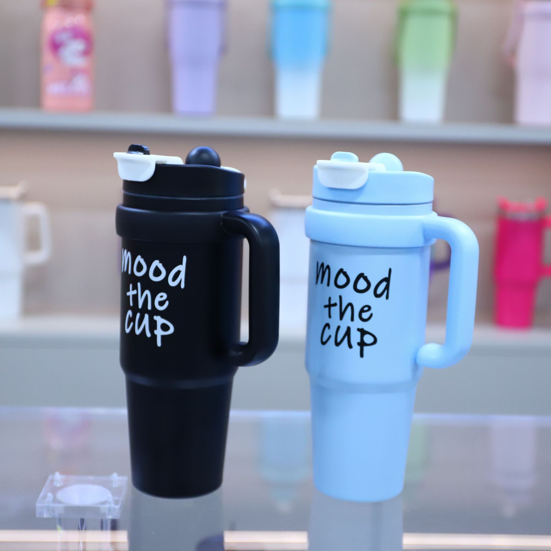 New 316 stainless steel double-layer vacuum portable car ice cup with large capacity, giant insulated cup Specification drawing