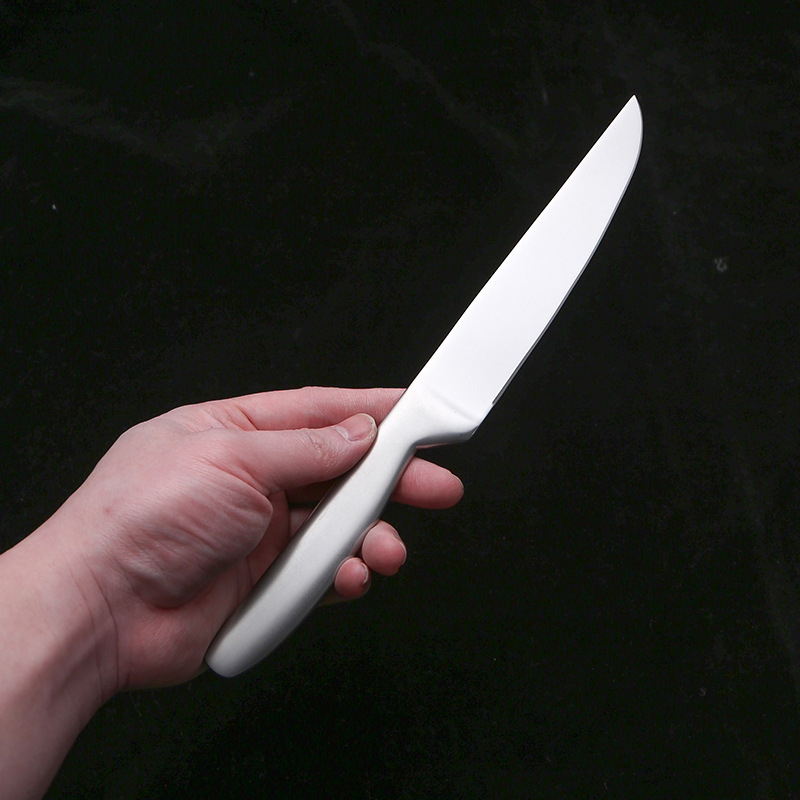 Baishida titanium purification stainless steel dining knife, steak knife, sharp steak knife for Western restaurants, Nordic tableware, fruit knife Application Scenario