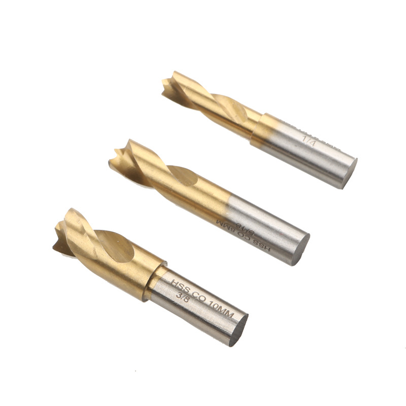 Spot welding drill bit, titanium-coated high-speed steel, hand drill straight handle, cobalt-containing automotive sheet metal removal weld point drill bit Application Scenario