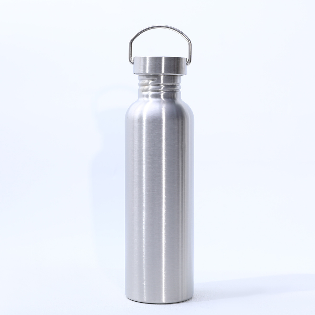 Wholesale of 304 stainless steel insulated cups with handles, portable outdoor cycling kettles, single-layer American-style large-mouth sports kettles Item Picture