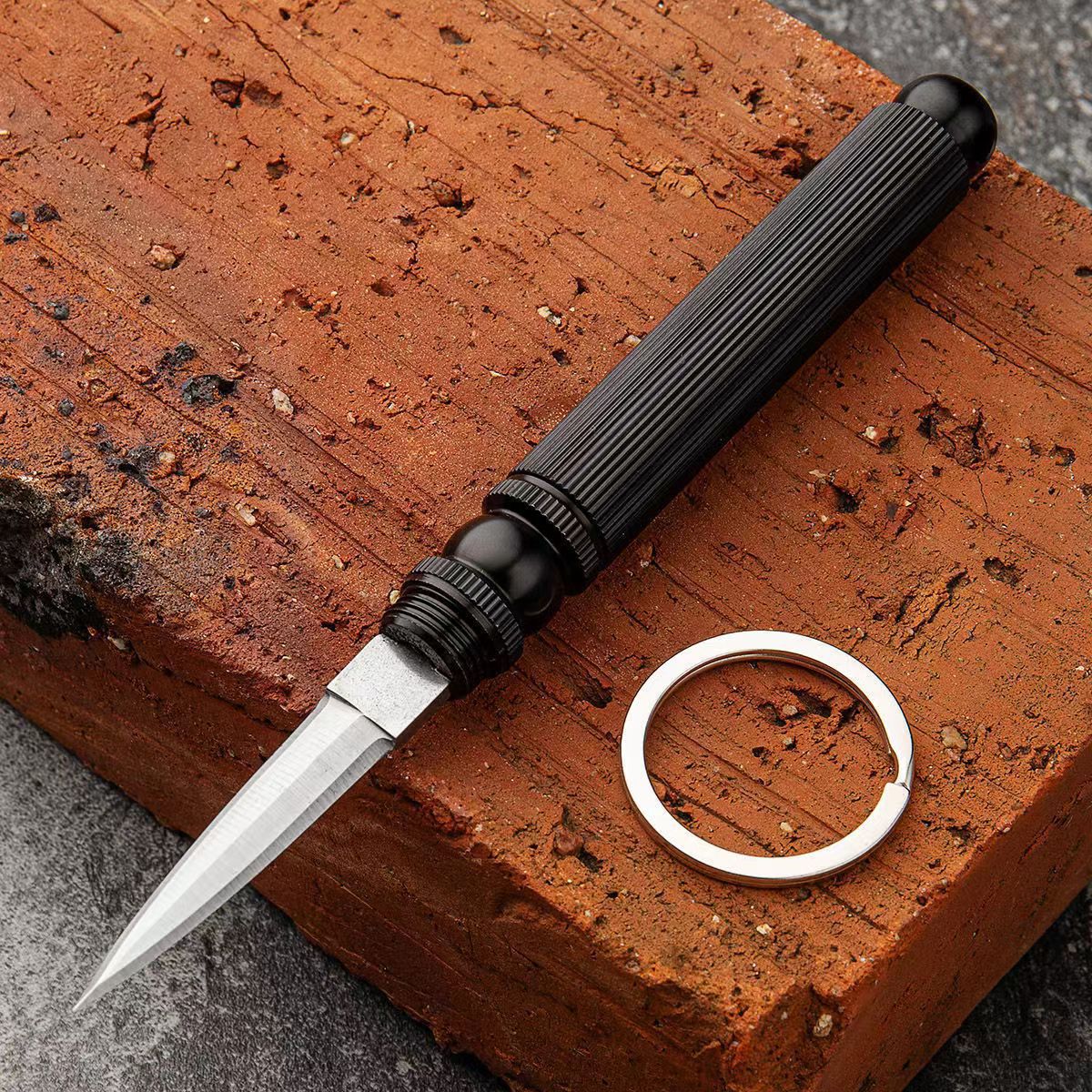 【 Original Manufacturer 】 Outdoor multi-functional knife, keychain, window-breaking hammer, knife set, multi-purpose fruit knife, mini Specification drawing