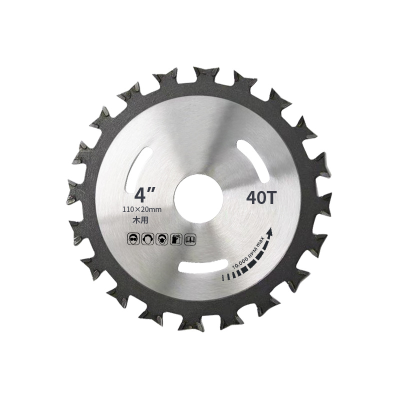 Double-toothed woodworking saw blade, double-head saw blade, double-direction electric circular saw, woodworking special blade, front and back dual-purpose saw blade, single-direction tooth Item Picture