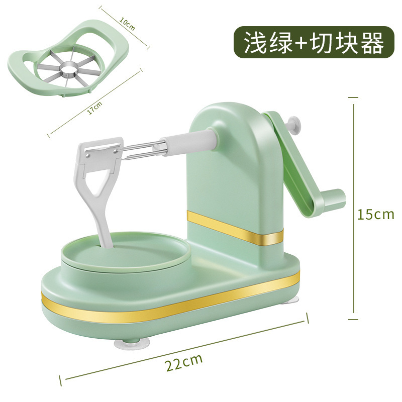 Apple peeler, hand-cranked apple peeler, fruit peeler knife, fruit divider, eight-pole pear peeler undefined