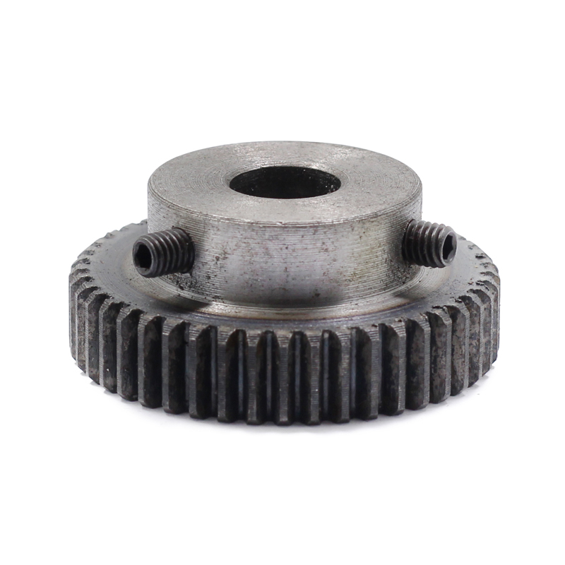 Wholesale of 30-tooth to 120-tooth spur gear step gears with a table and a convex table, fixed with screw holes full figure