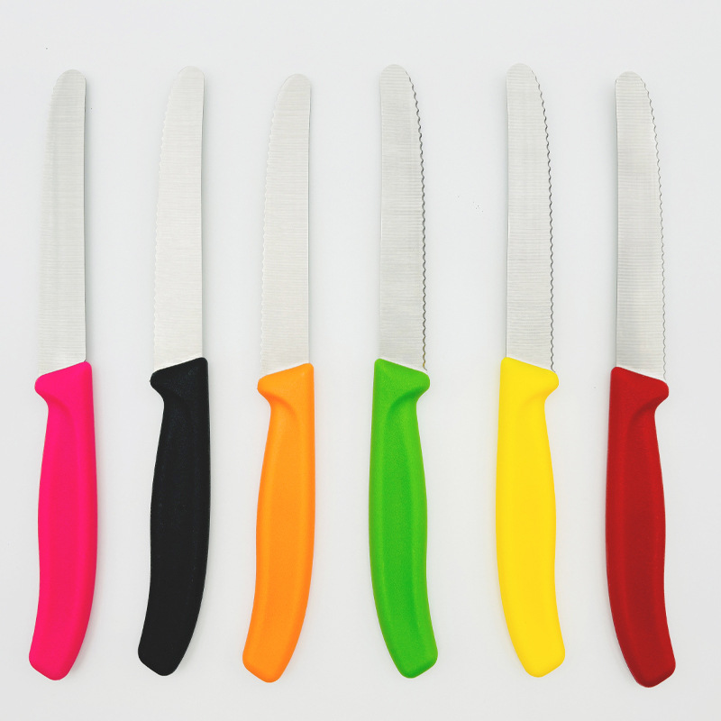 Exclusive for Sawtooth Restaurant, Western-style stainless steel steak knives, steak knives, hotel tableware in stock, camping knives, cross-border details Picture