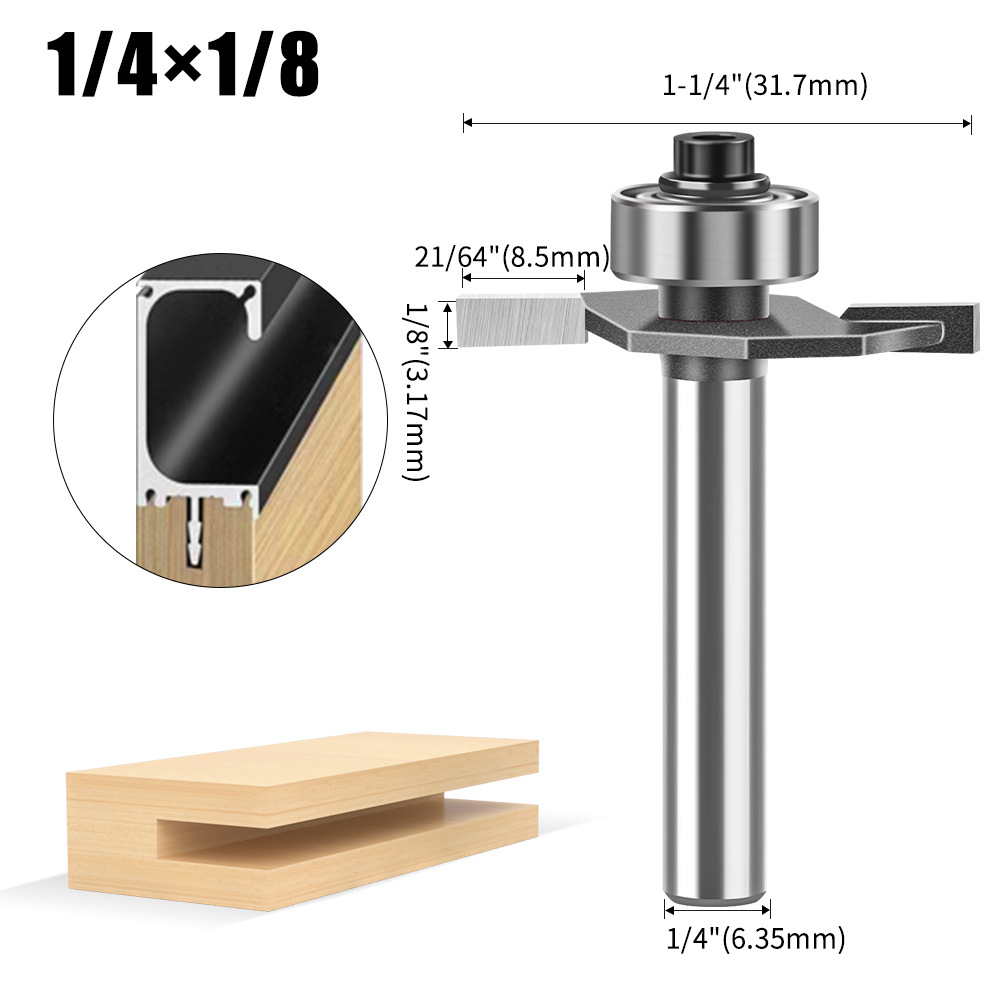Ball T-shaped knife, woodworking milling cutter, slotting knife, slot knife, two-in-one slotting knife, crabapple corner chamfering knife, handle knife undefined