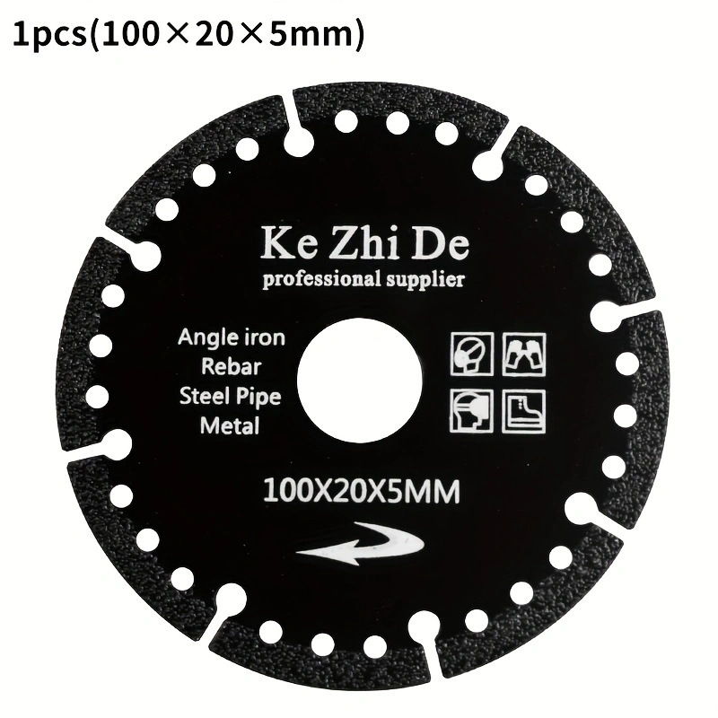 Iron King Metal alloy stainless steel pipe cutting iron sand wheel saw blade, multi-functional diamond brazed cutting blade undefined