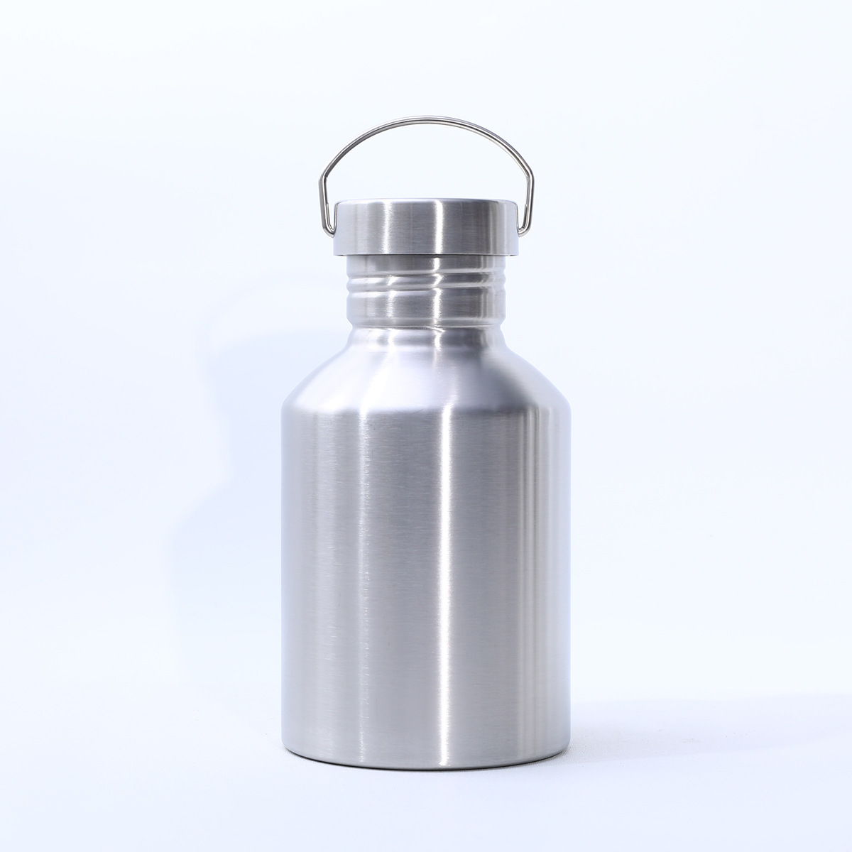 Wholesale of 304 stainless steel insulated cups with handles, portable outdoor cycling kettles, single-layer American-style large-mouth sports kettles Specification drawing