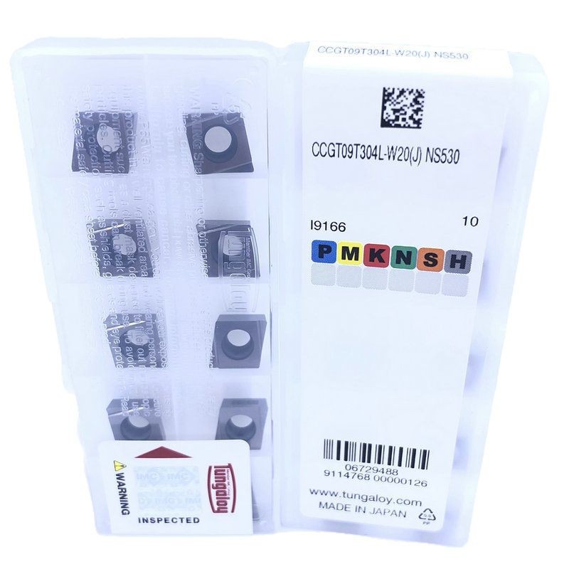We act as an agent for wholesale of Toshiba CNC inserts from Japan, including CCGT09T304L-W20NS530, milling machine inserts and lathe inserts Item Picture