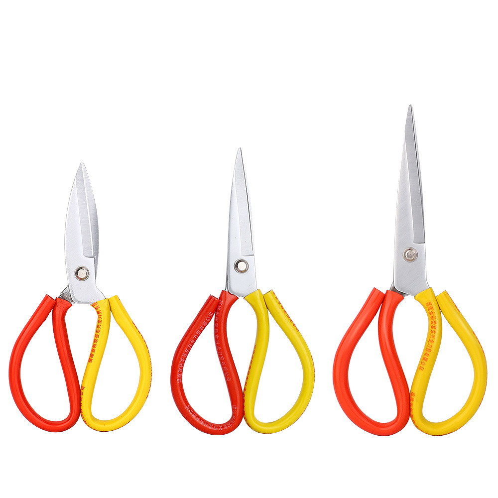 Stainless steel galvanized sheet large scissors, tailor scissors, industrial straight head, multi-functional keel scissors, aluminum sheet and iron sheet scissors Item Picture