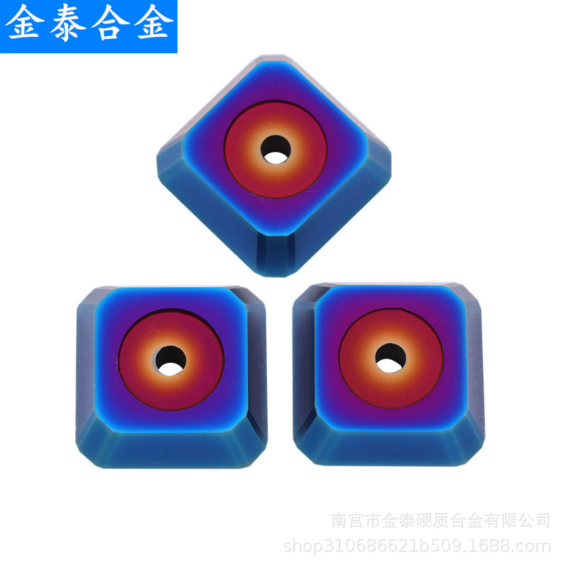 Alloy-coated square milling inserts SEKN1504 hardened 45-degree gantry milling die steel stainless steel milling inserts undefined