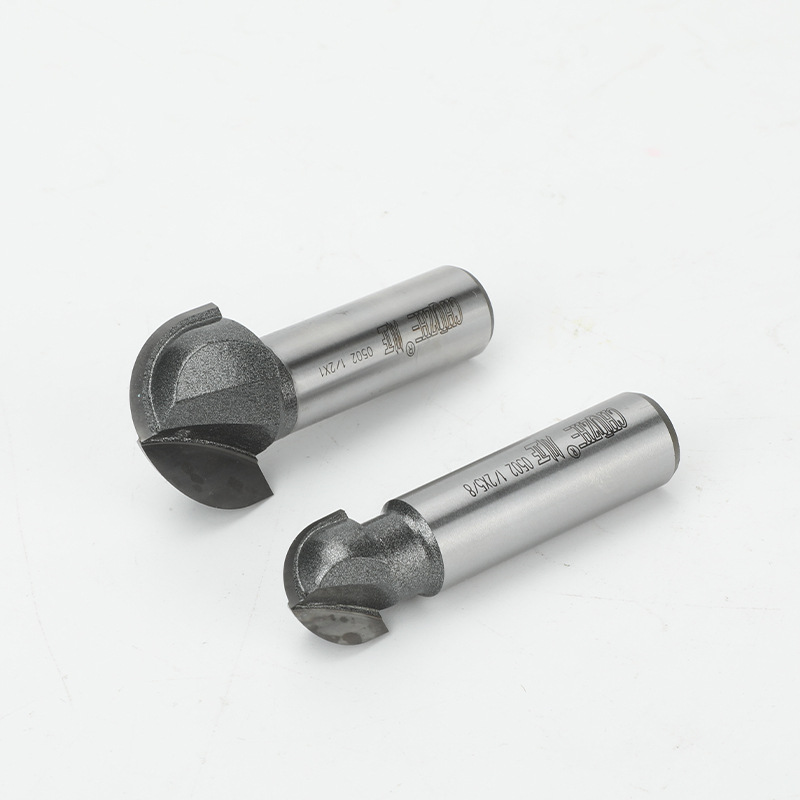 0502 industrial-grade engraving and milling cutter, round bottom cutter, woodworking milling cutter, slotting tool, trimming machine head, engraving machine, woodworking Specification drawing