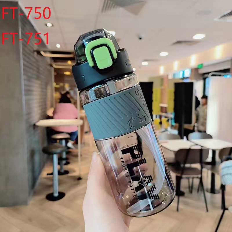 New sports large-capacity letter printed straw plastic cup, fitness outdoor student water cup, portable and portable cup Specification drawing