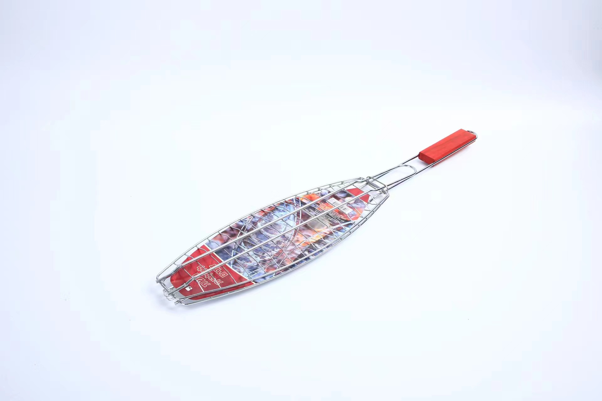 Stainless steel barbecue tongs, fish tongs, household, professional and commercial, large and small barbecue nets undefined