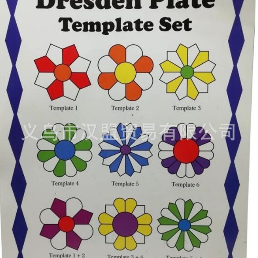 A multi-functional 10-piece set of special-shaped sewing and patchwork ruler, acrylic ruler, DIY processing sewing ruler template, patchwork tool Application Scenario