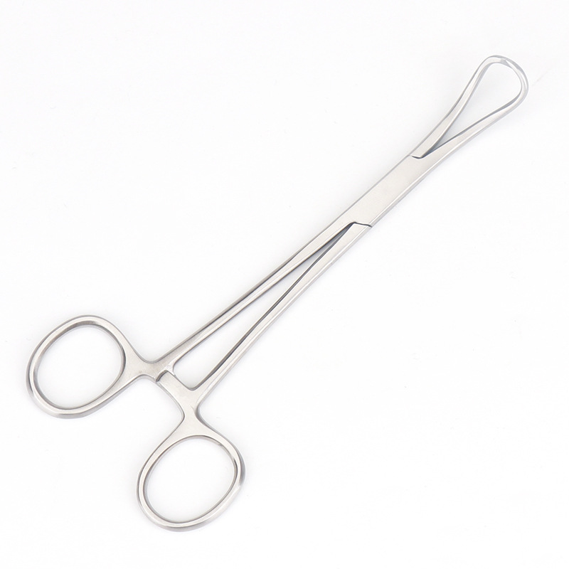 Medical towel forceps, stainless steel towel forceps, cloth grasping forceps, fixed wound towel forceps, pointed forceps 9/11/14/16cm Specification drawing