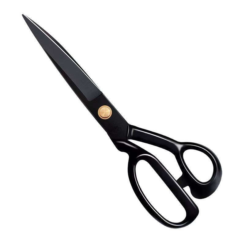 Genuine stainless steel large scissors, professional fabric cutting, dedicated tailor scissors for clothing, household and industrial 8-12 size cutting scissors Item Picture
