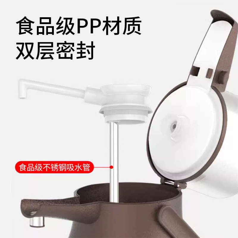 Zhujia Pneumatic thermos Flask, double-layer stainless steel press-type thermos flask, thermos flask, hot water bottle SSP30L Specification drawing
