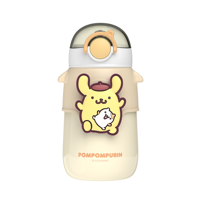 Sanrio officially authorized insulated cup, student cartoon cute water cup, high appearance level straw cup, large capacity portable cup Item Picture
