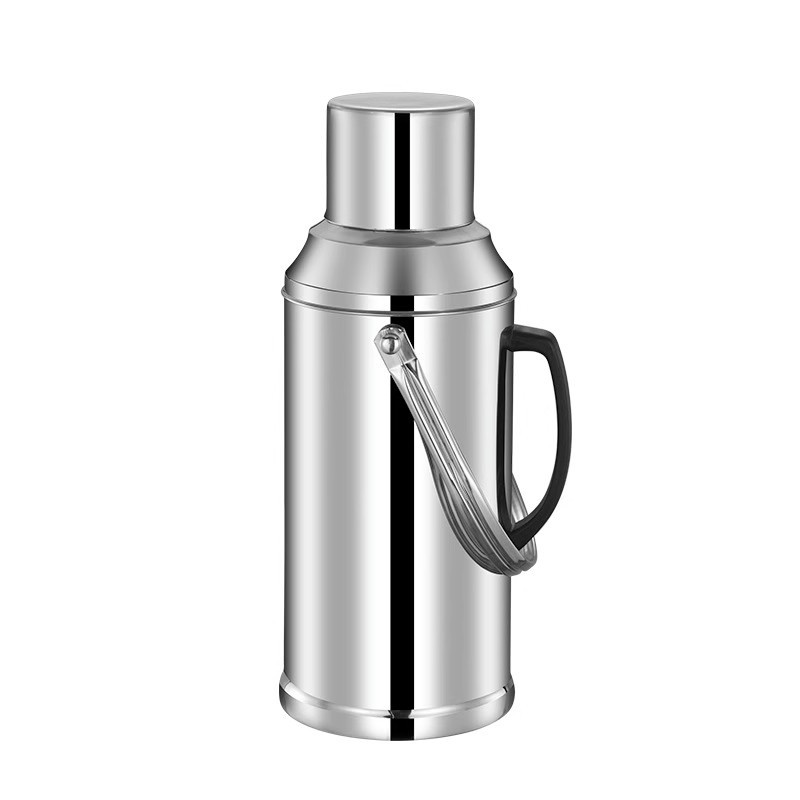 Stainless steel thermos flask, insulated glass inner liner, household insulated flask, large-capacity insulated flask for hotels and guesthouses Item Picture