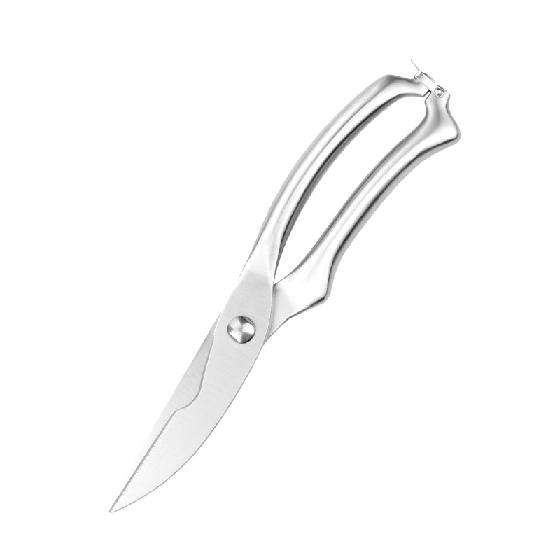 Lin Tai Zuo Powerful chicken bone Scissors, stainless steel food chicken, goose and fish bone scissors, multi-functional all-in-one chicken bone scissors, kitchen scissors Item Picture