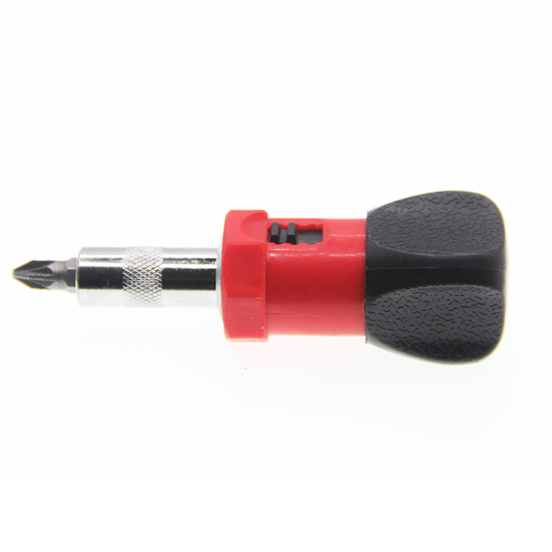 Mini multi-functional ratchet screwdriver, quick and effortless forward and reverse rotation screwdriver, household hardware tool set Specification drawing