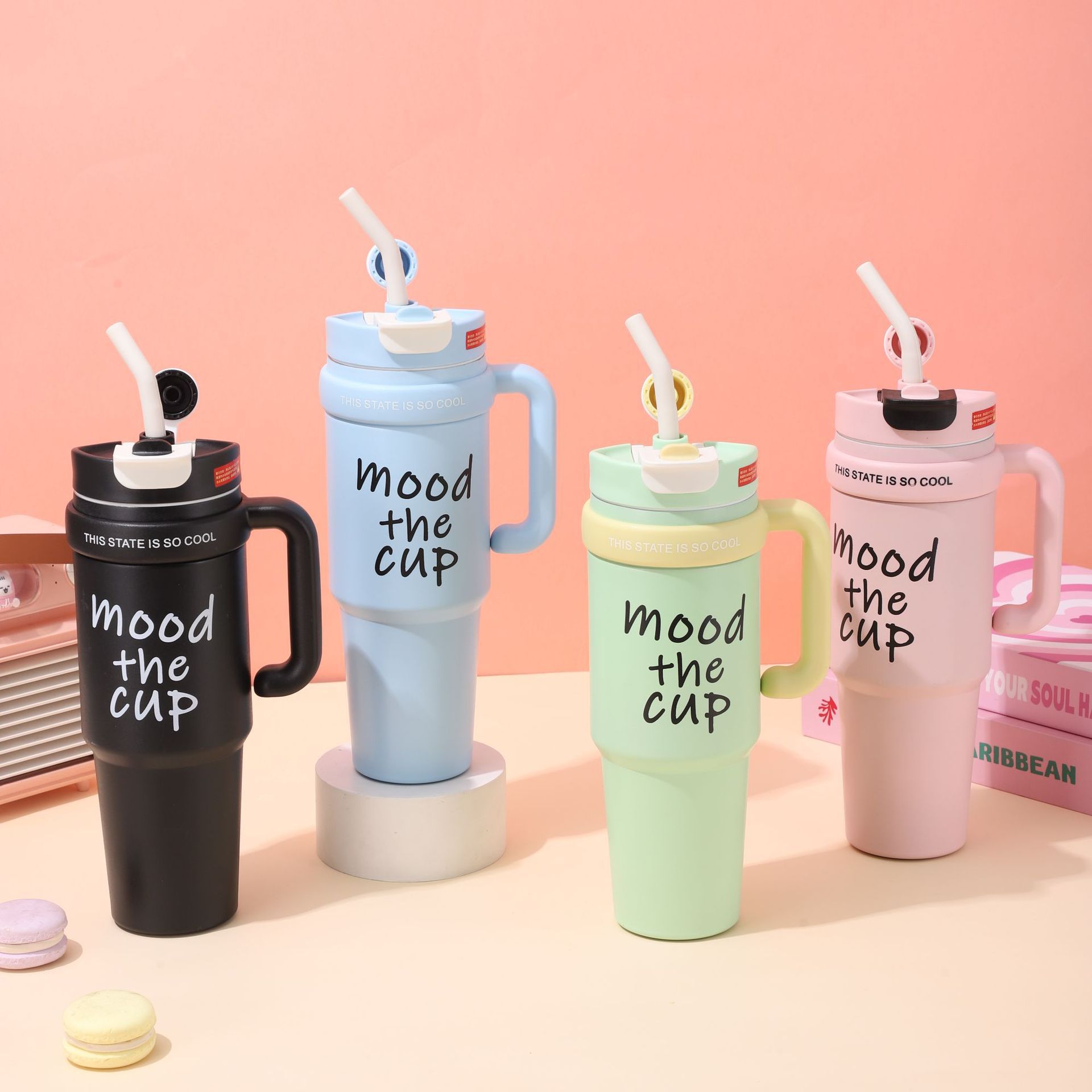 ins High-appearance-level large-capacity insulated cup 2025 New portable giant stainless steel water cup for heat and cold preservation Application Scenario