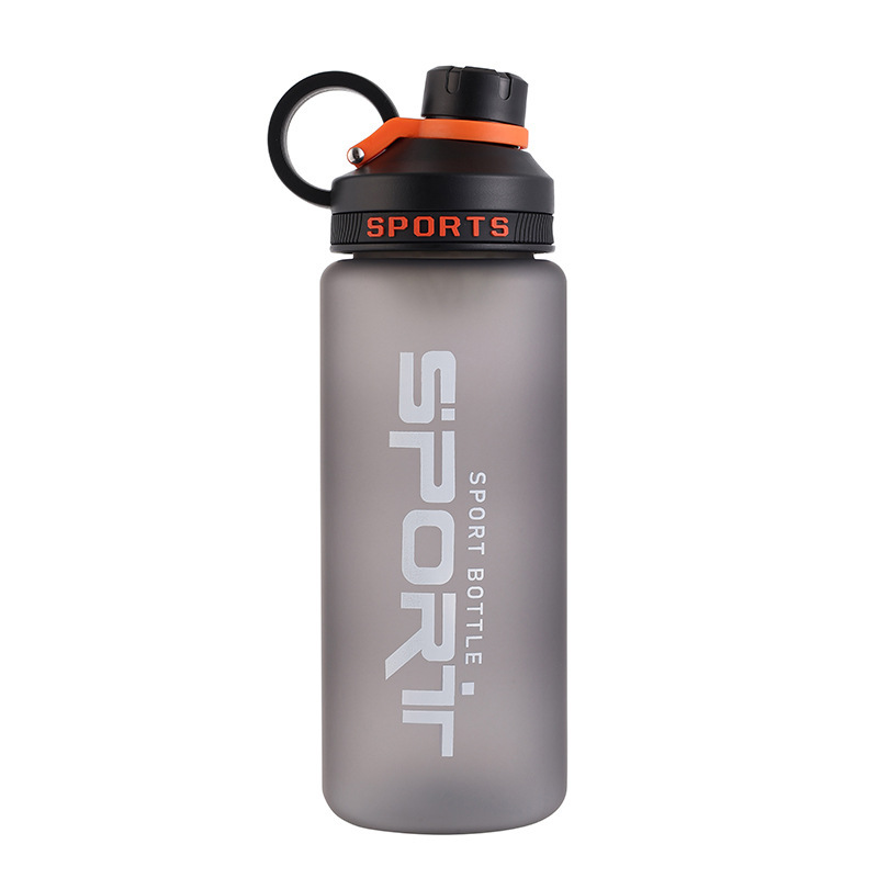 The new frosted plastic water cup has a high appearance level in summer. It is a portable cup with scales and is a niche cup for male and female students Item Picture
