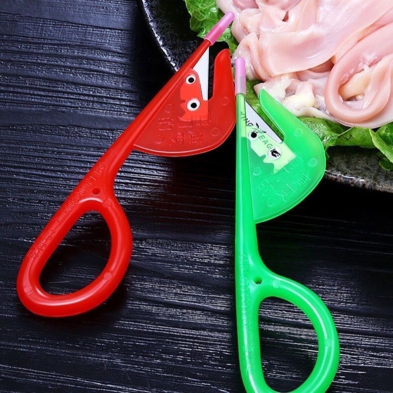 Intestinal opener, duck intestine knife, chicken intestine knife, intestine opening and cutting machine, chicken intestine breaking magic tool, chicken, duck and goose intestine splitting, poultry intestinal opener details Picture