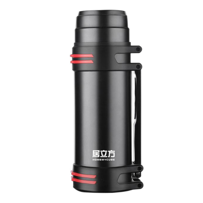 Wholesale of large capacity thermos flasks, outdoor portable car travel warm water, 316 stainless steel thermos water bottles Item Picture