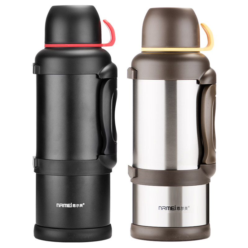 Wholesale of 316 large-capacity stainless steel insulated kettle, portable vacuum insulated thermos for outdoor sports, travel kettle, 5 liters Item Picture