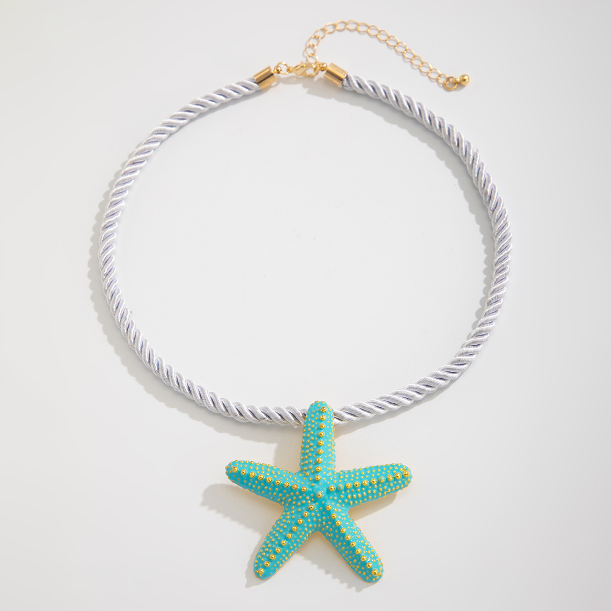 European and American cross-border jewelry, retro ins sea star pendant jewelry, simple beach and seaside star necklace for women Item Picture