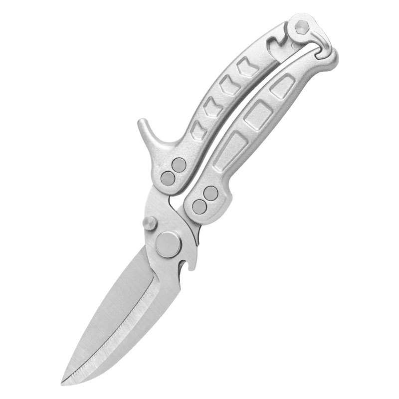 Lin Taizuo kitchen chicken bone scissors, monster scissors, refrigerator scissors, stainless steel SK5 multi-functional scissors, household kitchen scissors Item Picture