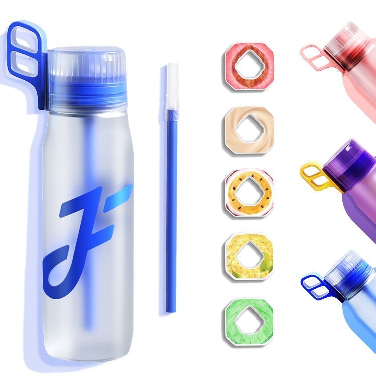 joyfit Factory direct sales scented cups, straw water cups, men's and women's large-capacity playful water bottles, drinking magic tools, playful cups Item Picture