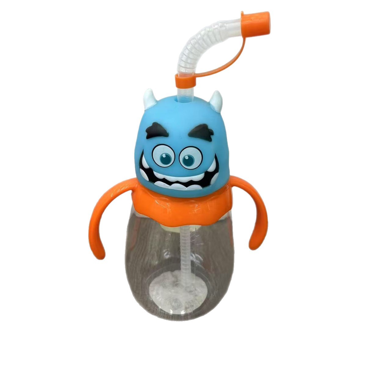 The manufacturer has a new type of cartoon animal cup in stock, the chubby cup with a handle, the PET plastic straw cup, and the portable straw cup Application Scenario