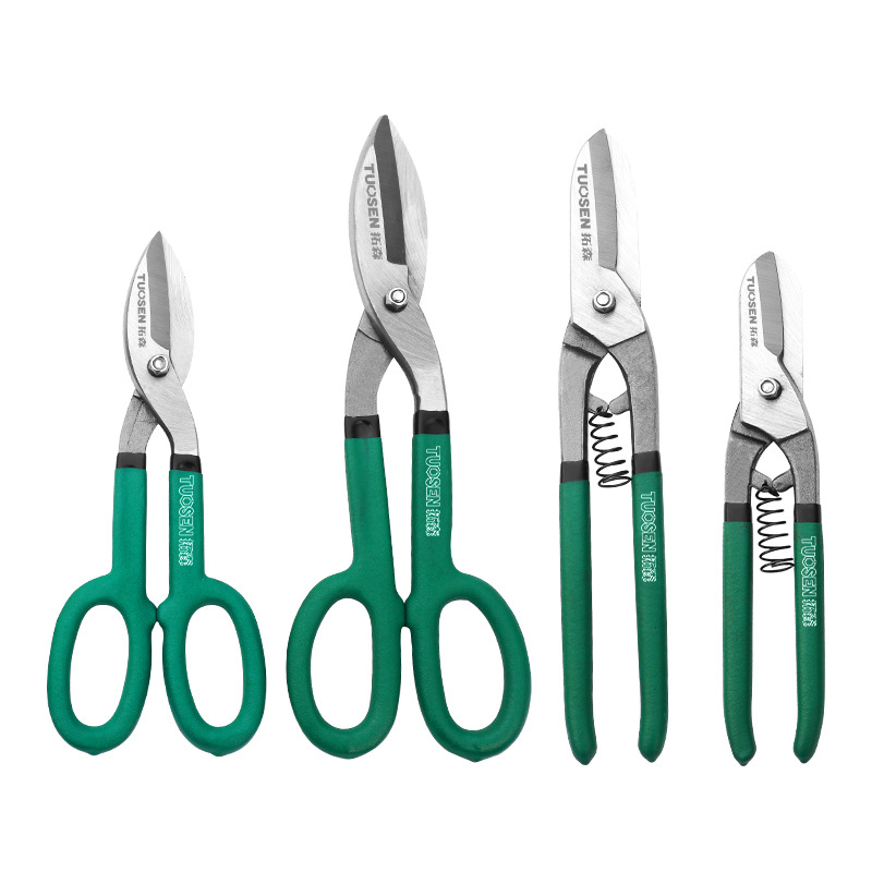 Tuosen industrial-grade 10-inch American tin shears, stainless steel tin shears, multi-functional 12-inch German tin shears Item Picture