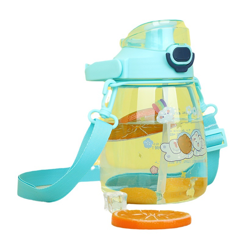 【 Hot-selling Bestseller 】 Popular large-bellied cup for summer girls, high appearance level, convenient for students, large-capacity children's water cup Item Picture