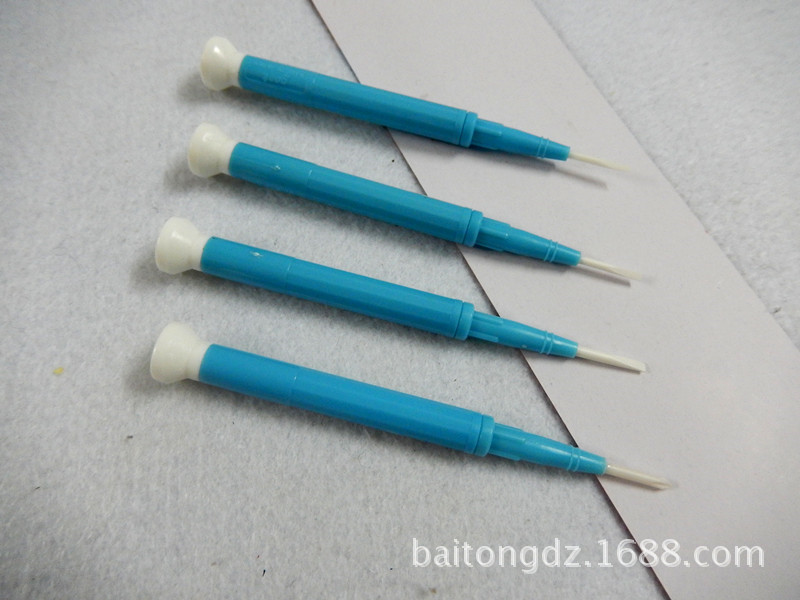 Resistance non-inductive adjustment screwdriver, non-inductive pen adjustment ceramic screw screwdriver, one-piece sleeve screwdriver CD-15/20/25/100 Item Picture