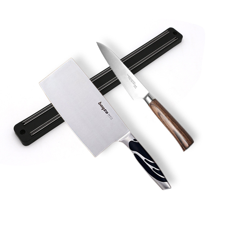 Wall-mounted magnetic knife rack, magnetic kitchenware hanging rack, magnetic knife rack for kitchenware Item Picture