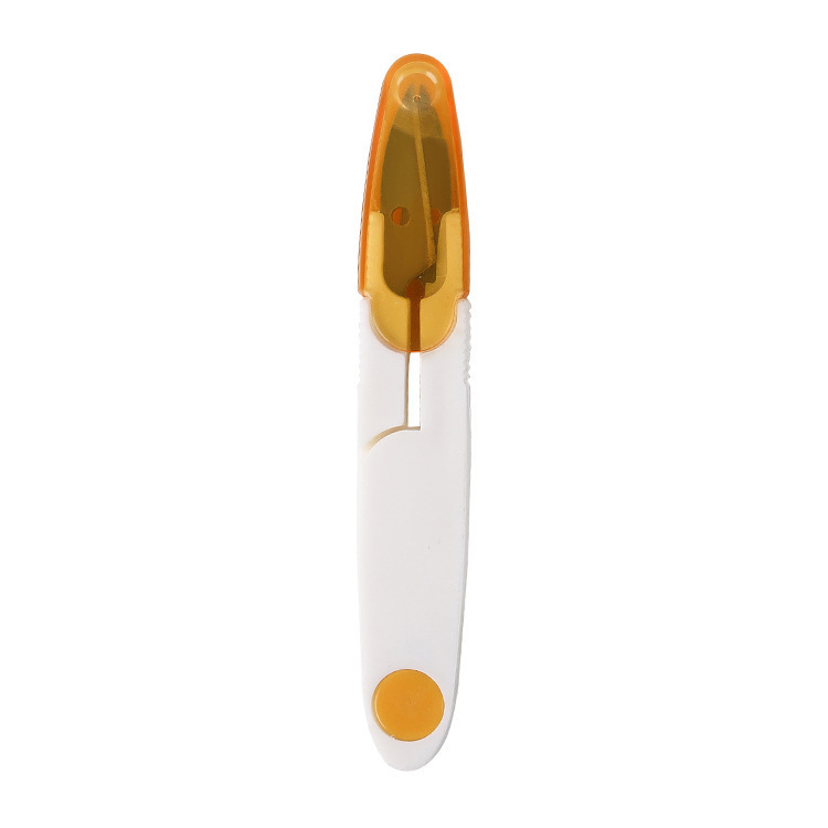 Mini U-shaped, multi-functional yarn cutting and trimming scissors, portable household tailor scissors, clothing thread ends cutting undefined