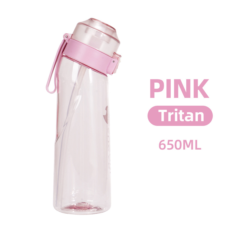 Cross-border best-selling 0-sugar and 0-calorie flavored cup, fruit fun ring, tritan water bottle, sports water cup, drinking wonder Application Scenario