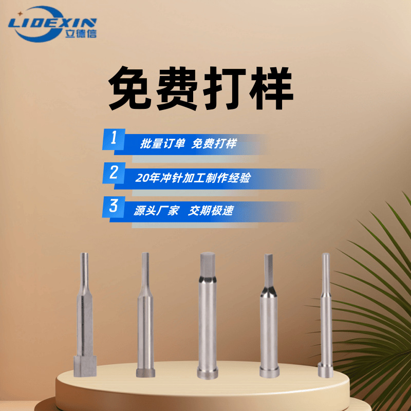 Mold punch needle punch DC53 ASP23 mother and child A punch tungsten steel forming punch needle tooth extraction punch mold accessories details Picture