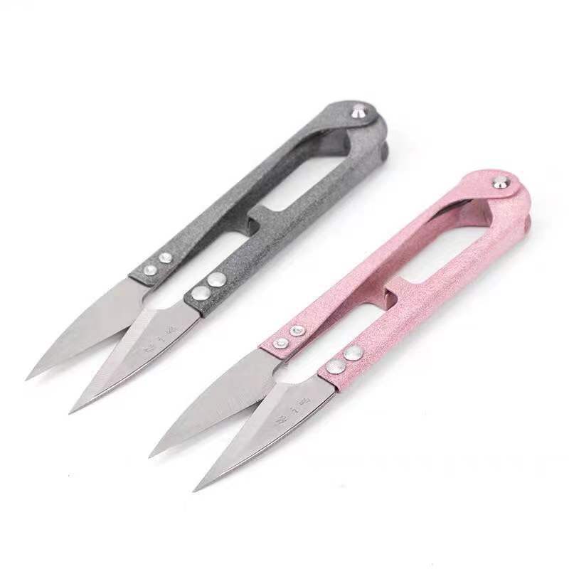 Genuine Zhang Xiaquan 448s household sewing scissors, thread end fabric cross-stitch industrial spring scissors Specification drawing
