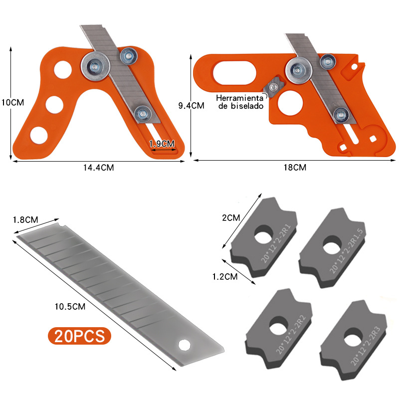 Woodworking edge trimmer, chamfer, manual edge trimmer, paint-free board, PVC edge banding machine, head trimmer, edge scraping tool undefined