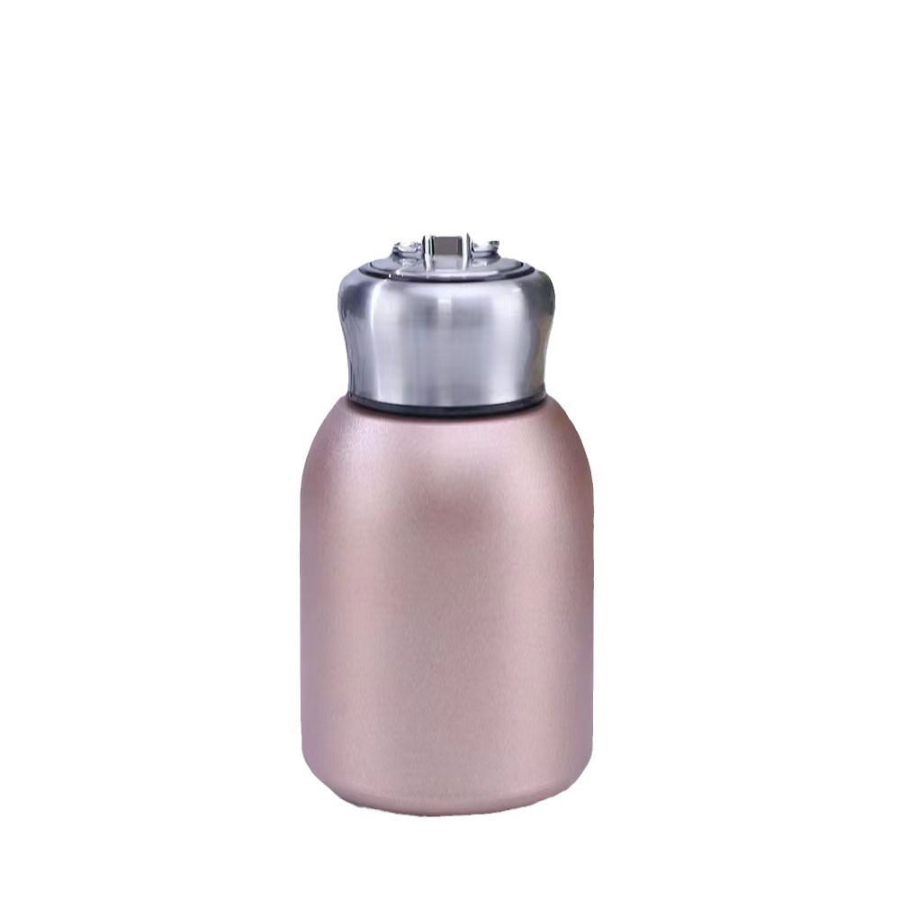 Simple and fashionable insulated cup, 304 stainless steel inner liner insulated pot, mini portable Little fat Ding water cup, direct supply from the manufacturer Item Picture