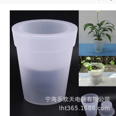 Factory direct sales/retail of solar flower pot lights /LED flower pot light control full figure