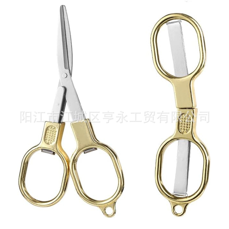 The manufacturer has outdoor titanium-coated folding scissors, fishing scissors, fishing line scissors and 8-shaped scissors in stock undefined