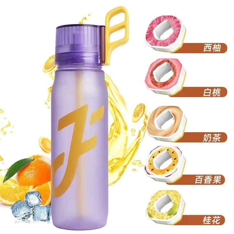 Cross-border new fruit fun water cup joyfit Smell Circle Flavor Pod Sports Fragrance Cup One piece consignment Application Scenario