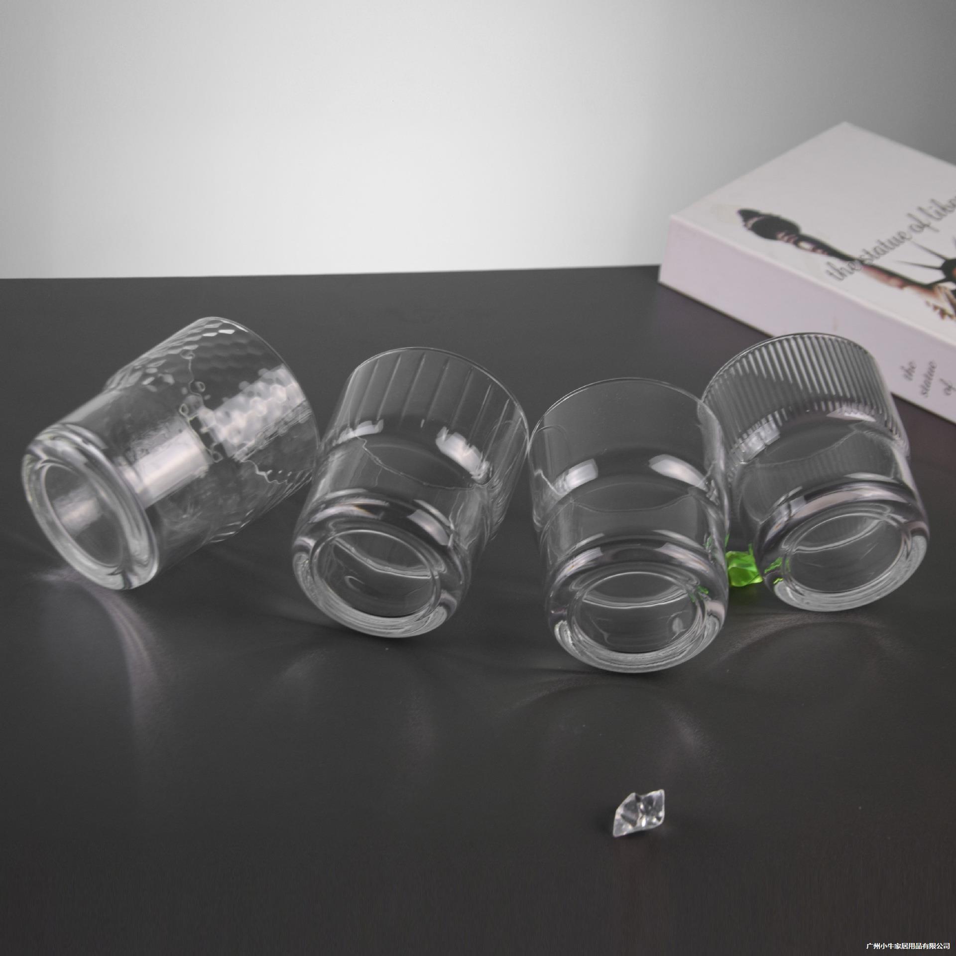 Factory direct sales of stackable and layered whisky wine glasses, glass design sense, drinking cups, Western-style wine glasses, cold drink coffee cups Specification drawing